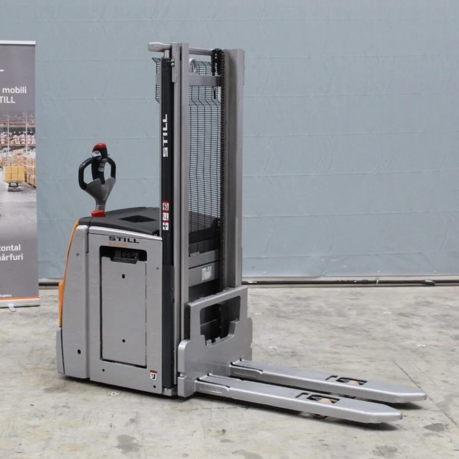 Transpaleta electrica cu catarg EXV 16 Li-Ion